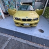 BMW E46 M3 天井張り替え施工前 外観の様子