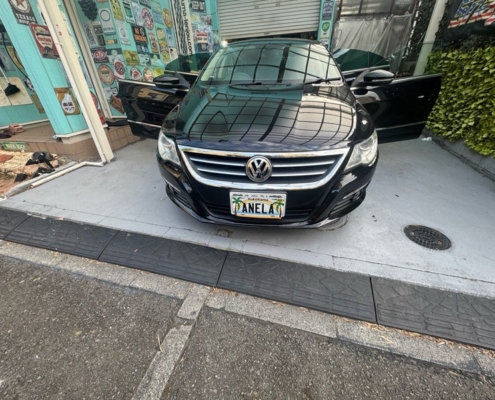 フォルクスワーゲンCC 天井張り替え施工 神奈川県横浜市 施工車両外観